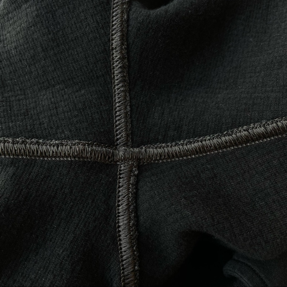Lululemon Ribbed High-Rise Jogger 25" *7/8 Length in Heathered Black Size 4 - Picture 8 of 10